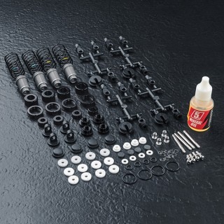 MST TDAアルミドリフトダンパーセット ブラック(4) [820150BK]]