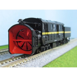 国鉄 キ620 ロータリー式除雪車(キ621・ボディ/テンダー黄帯) [A0323]]