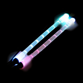 アンダーネオンライト(チューブタイプ1ペア/110mm) レインボー [LED-02U-RA]]