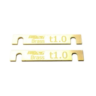 HTブラスサスマウントスペーサー1.0mm厚 2個入 YD2/GALM [KN-HTBSS02-A]]