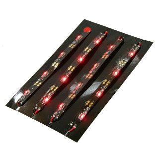 アンダーネオンライト(フィルムタイプ/1台分)120mm(レッド) [LED-04U-RE]]