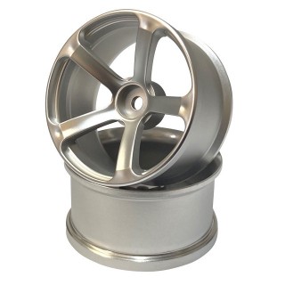 DRS-5ホイル オフセット6 マットシルバー [TDW-0612MS]]