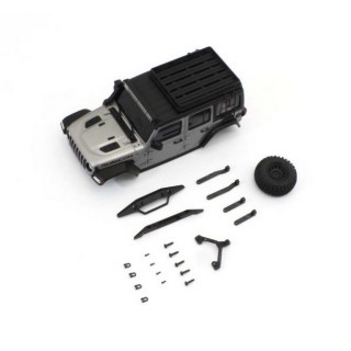 BS MX-01 ジープ ラングラー アンリミテッド ルビコン アクセサリーパーツ付 ビレットシルバーメタリック [MXB08S]