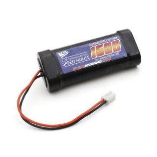 SPEED HOUSE Ni-MH(ニッケル水素)バッテリー 7.2V-1600mAh ハングオンレーサー用 マイクロプラグ仕様 [71351]]