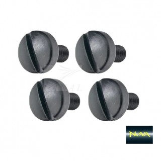 NOVA 1911スチールグリップスクリュー/マイナス/ブラック [TM-GMP-T01-SB]]