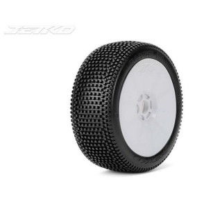 1/8バギー RED DEVIL Ultra Soft接着済(白) [JK1007USGW]]