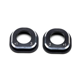 ●MD1.0用 アルミ製 デフハイトアジャスト(3ギヤ/+1mm)(左右) [MD-DHA31]]