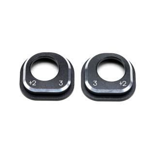 ●MD1.0用 アルミ製 デフハイトアジャスト(3ギヤ/+2mm)(左右) [MD-DHA32]]