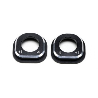 ●MD1.0用 アルミ製 デフハイトアジャスト(4ギヤ/+1mm)(左右) [MD-DHA41]]