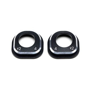 ●MD1.0用 アルミ製 デフハイトアジャスト(4ギヤ/+2mm)(左右) [MD-DHA42]]