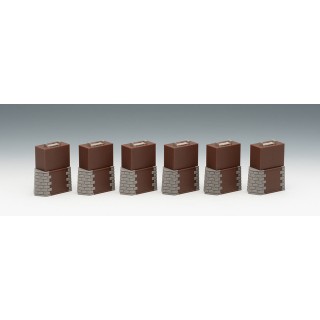 れんが橋脚(角形)6本セット [3271]]