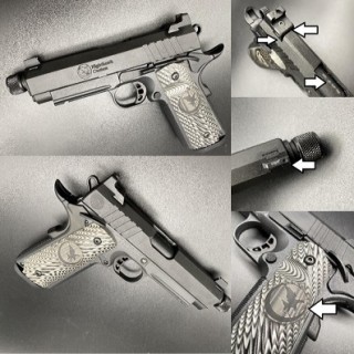 限定 BN-SILENT HAWK(CO2GBB)リアル刻印カスタム [BAS-97219CUSTOM]]