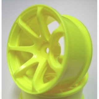 AVS MODEL T7ホイール オフセット7 蛍光イエロー 2個入り [DW-1227YE]]