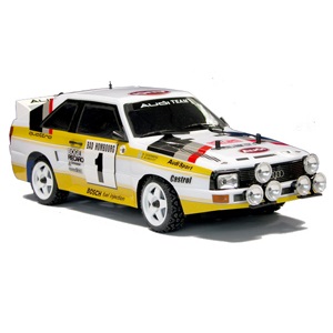 アウディクワトロクリアボディ デカール付 [EZRL2426#]]