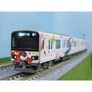 東武50090型「池袋・川越アートトレイン(ロングシートモード)」基本4両編成セット(動力付き) [50724]]