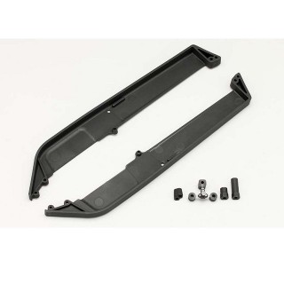 ●YZ-4SF2 サイドプレート/バッテリーポスト/アンテナマウント グラファイト成型 [S4-002SPG]]