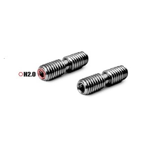 チタンアジャスタブルキャンバースクリュー(X4用/4x15mm/2pcs) [TP-X4-E]]
