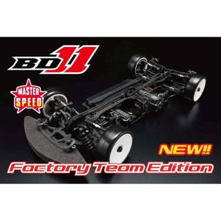 マスタースピード 『BD11』 ファクトリーチーム エディション アルミシャーシ仕様 組み立てキット [MSR-010FEA]]