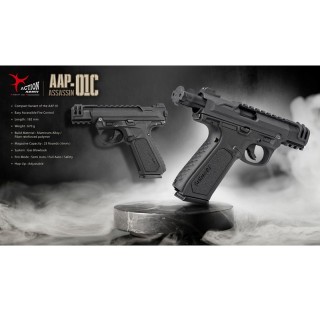 ACTIONARMY AAP-01 アサシンコンパクト GBB BK [AAC-AAP01C-B]]