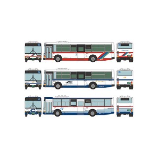 ザ・バスコレクション 名古屋の三菱ふそうエアロスター3台セット [321743]]