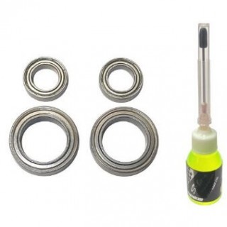 RDXリヤアクスル用S-Lineベアリング&ベアリングオイルセット 1セット入 [TP-341]]