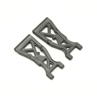 YZ-4SF2用 グラファイト成型フロントサスアーム(ショック2個穴/インナーφ3.5ピン) [S4-008F2GA]]