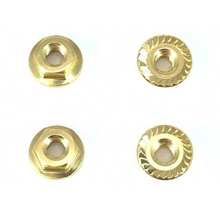 アルミフランジセレートナット M4 [SGX-04SG]]